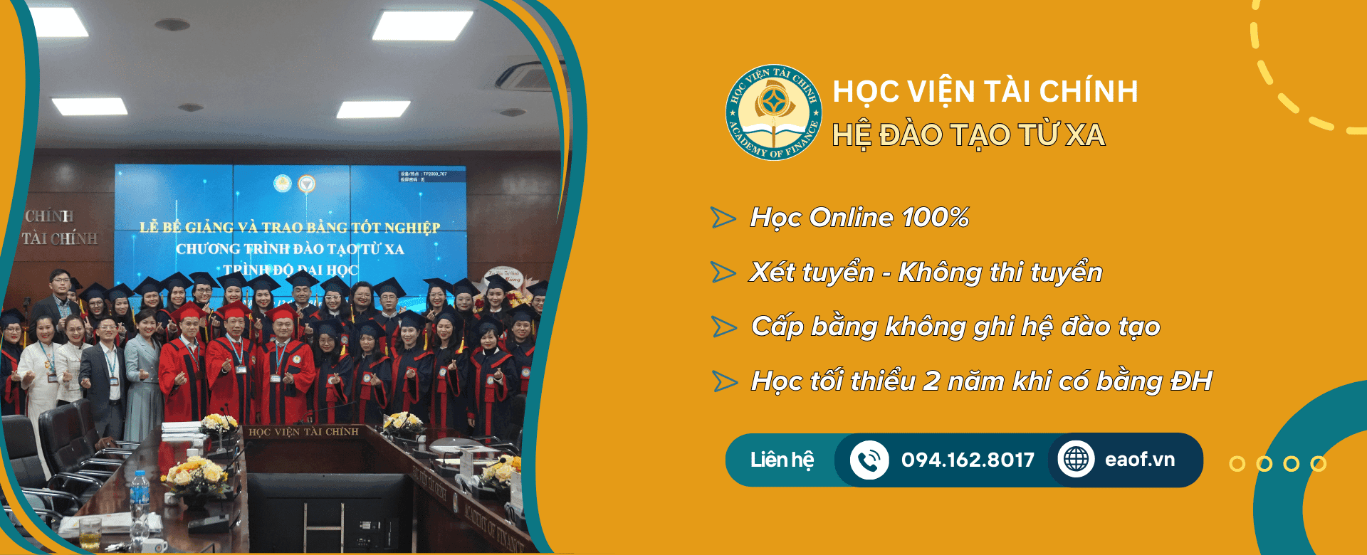ĐẠI HỌC TỪ XA HỌC VIỆN TÀI CHÍNH TUYỂN SINH 2026